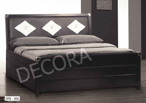 DFB-006 Wrought Iron Box Bed with Hydraulic Storage (Without Mattress)