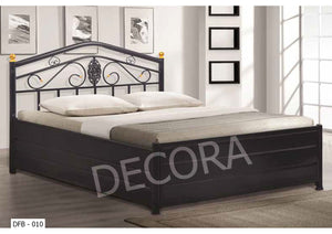 DFB-010 Wrought Iron Box Bed with Hydraulic Storage (Without Mattress)